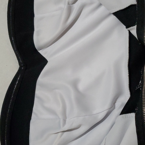 Tally Weijl Strapless White and Black Dress - Picture 5 of 5